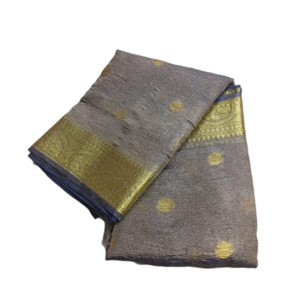 Crush tissue buta Saree